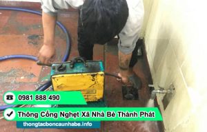 Thông cống nghẹt Xã Nhà Bè