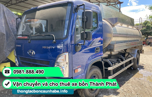 Cho thuê xe chở nước sạch TP.HCM