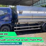 Cho thuê xe chở nước sạch TP.HCM