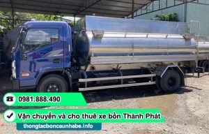 Cho thuê xe chở nước sạch TP.HCM