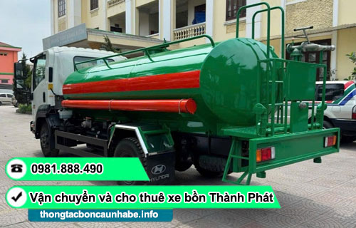 Cho thuê xe phun nước tưới cây TP.HCM