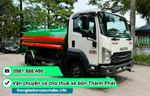 Cho thuê xe phun nước tưới cây TP.HCM