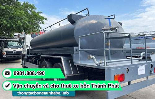 Cho thuê xe tưới nước rửa đường TP.HCM